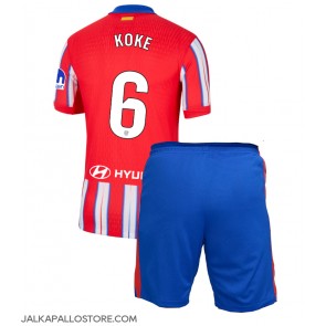 Atletico Madrid Koke #6 Kotipaita Lapsille 2024-25 Lyhythihainen (+ shortsit)